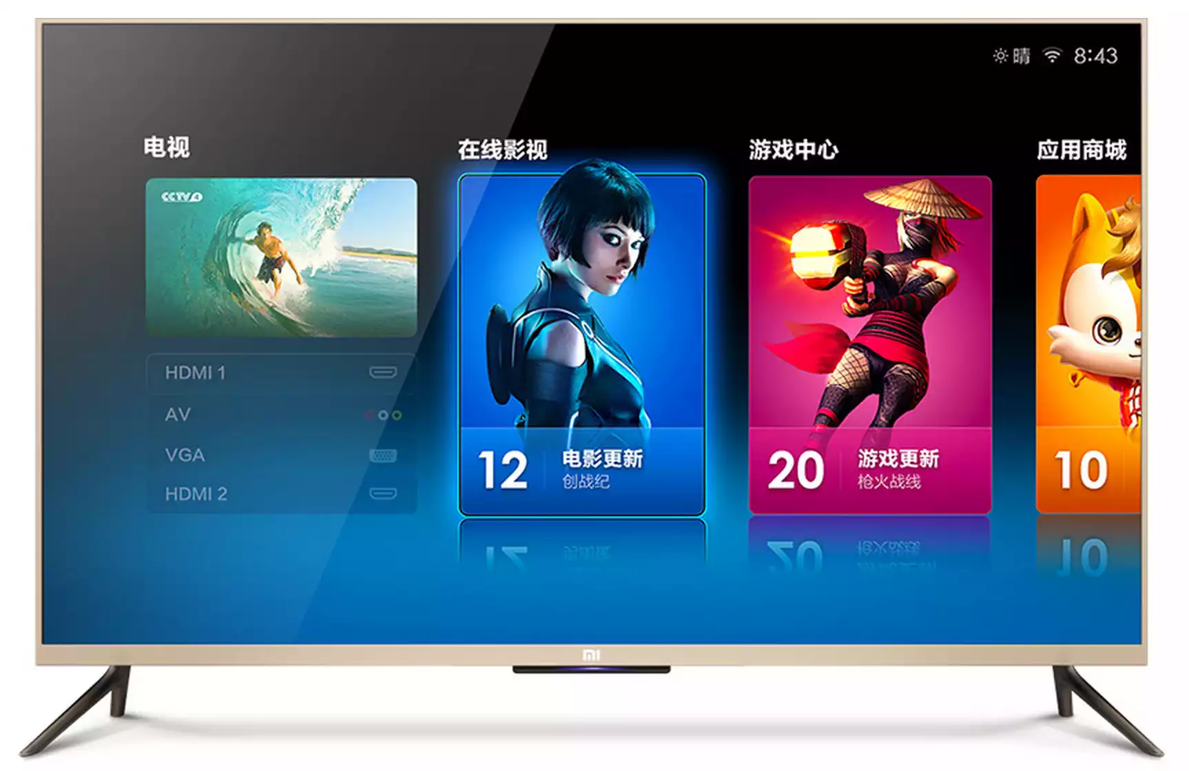 Xiaomi показали смарт-ТВ MI TV 2 в Китае