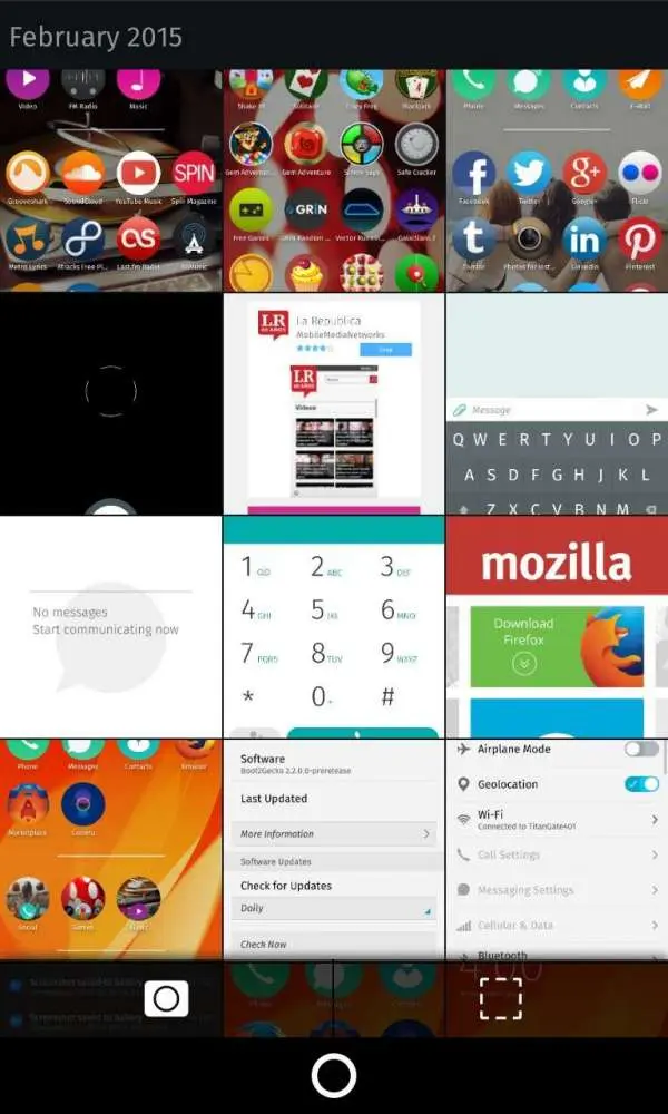 Сравнение интерфейсов: Android Lollipop, Firefox OS, Ubuntu Touch