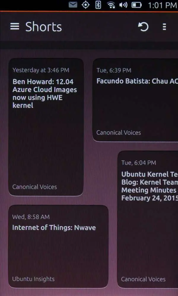 Сравнение интерфейсов: Android Lollipop, Firefox OS, Ubuntu Touch