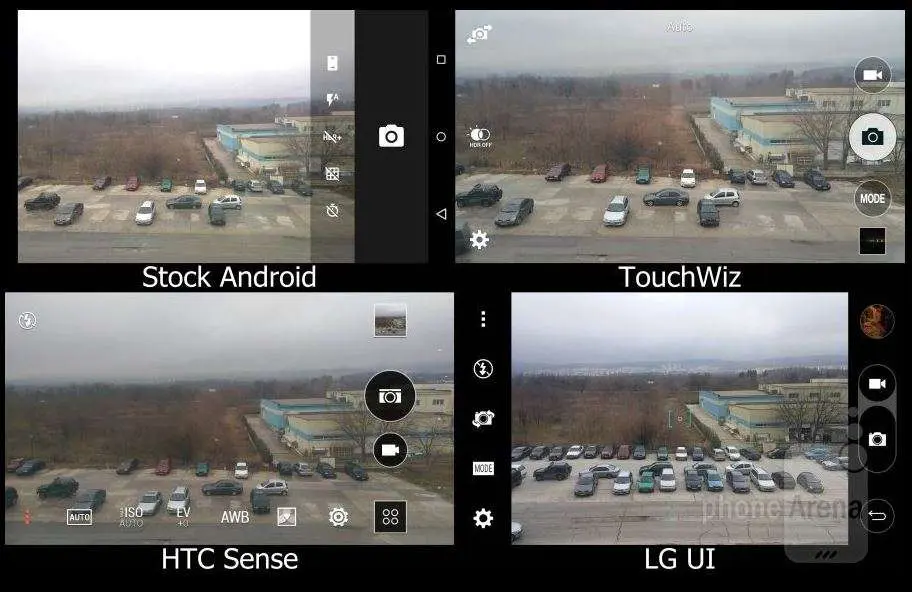 Сравнение интерфейсов Lollipop, TouchWiz, Sense, LG UI