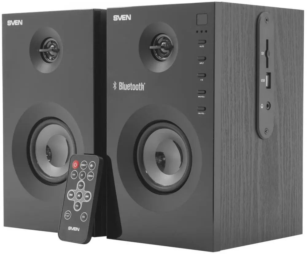 Стереопара с поддержкой Bluetooth: обзор акустики SVEN SPS-615