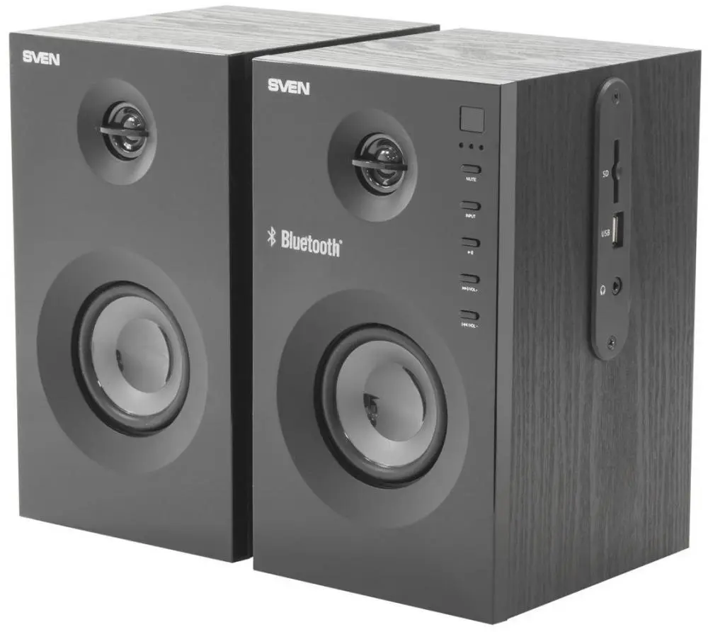 Стереопара с поддержкой Bluetooth: обзор акустики SVEN SPS-615