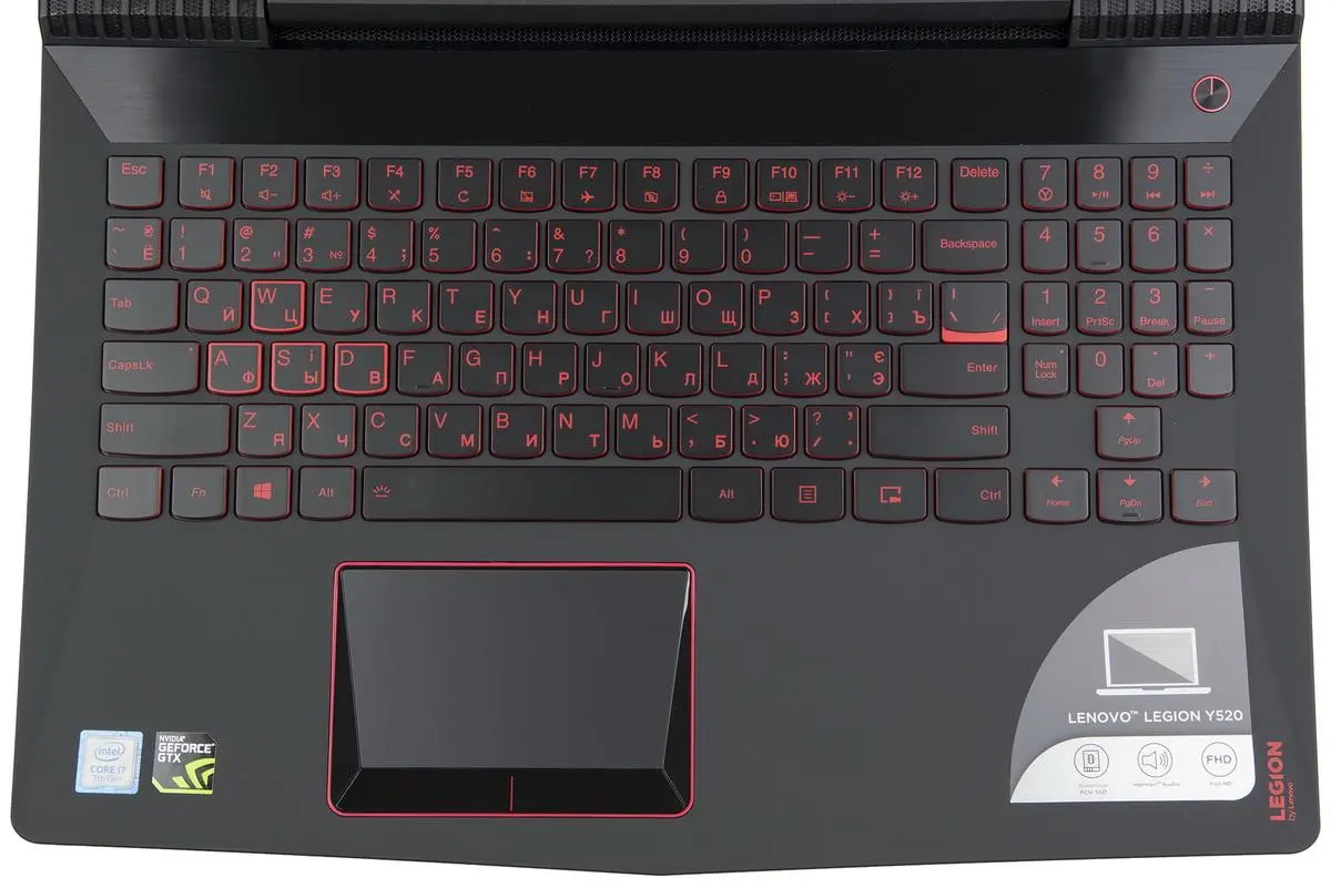 Играй и&nbsp;побеждай: обзор геймерского ноутбука Lenovo Legion Y520