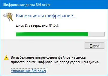 Как включить шифрование диска в Windows? BitLocker!