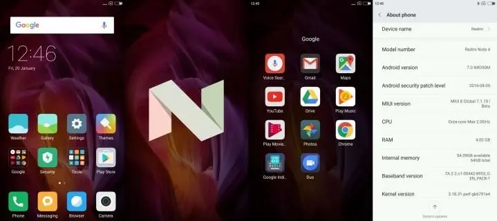 Xiaomi Redmi Note 4X получает MIUI 8.5 на базе Android Nougat