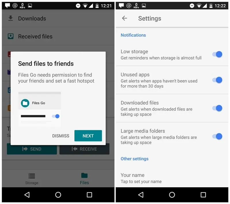 Неожиданне от Google: фирменное приложение файловый-менеджер Go Files
