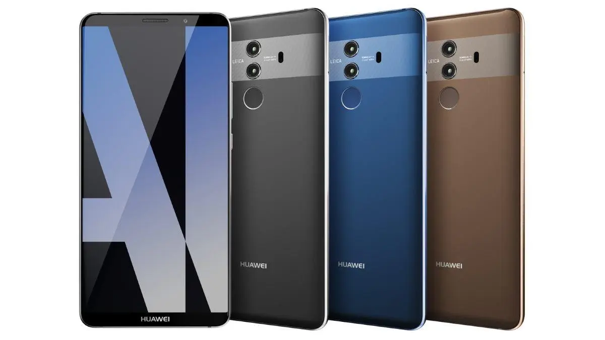 Huawei Mate 10 красуется на официальных рендерах