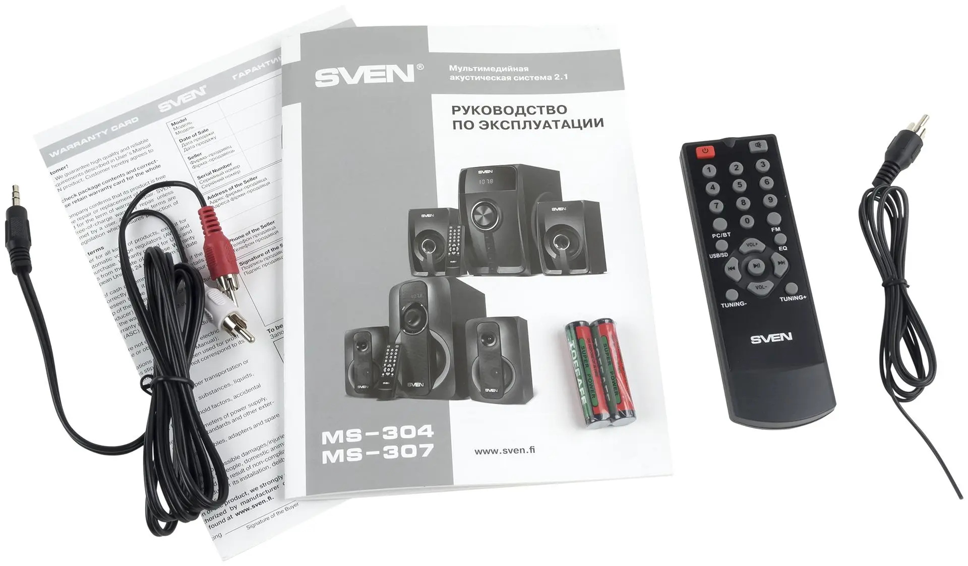 Красиво и функционально: обзор акустики 2.1 SVEN MS-304
