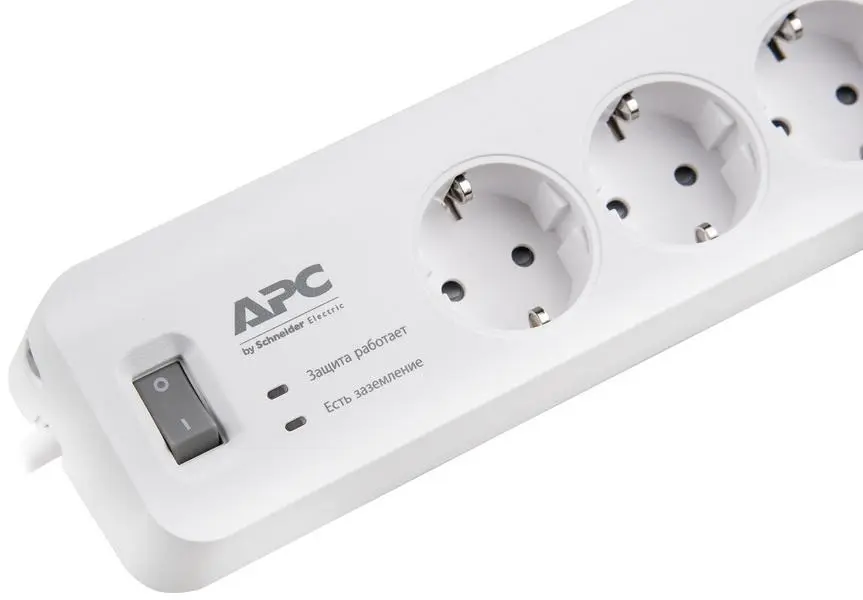 Обзор сетевых фильтров APC by&nbsp;Schneider Electric: АРС Р43-RS, АРС PM5U-RS, 