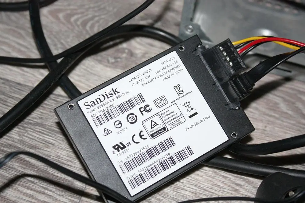 Обзор жёсткого диска SSD SanDisk Plus 240 GB (SDSSDA-240G-G26)