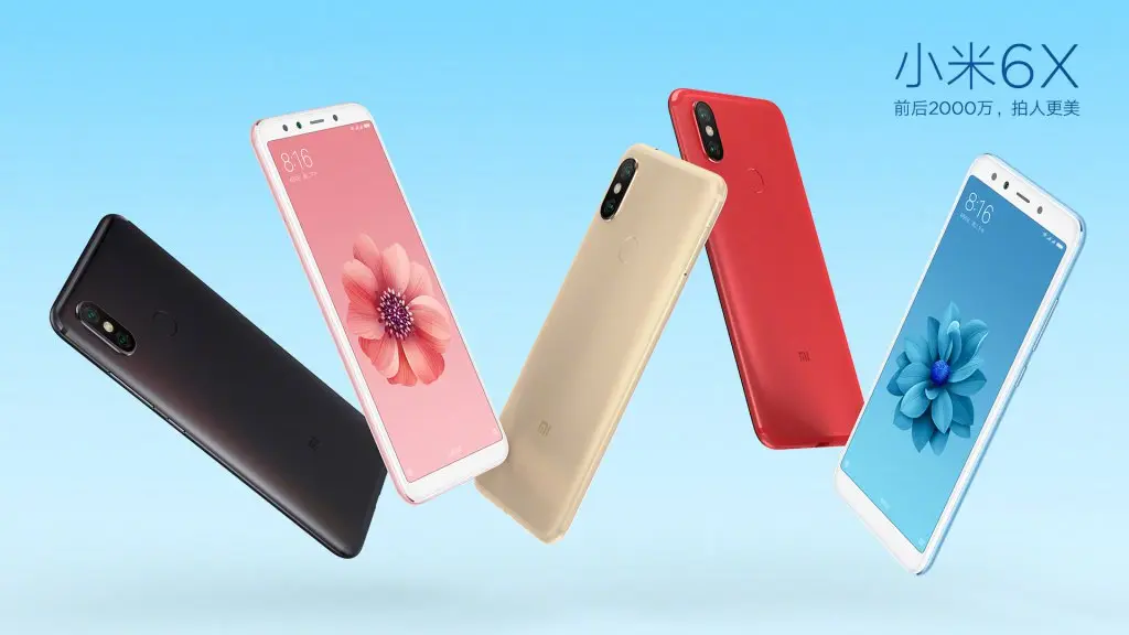 Стали известны цвета смартфона Xiaomi Mi A2