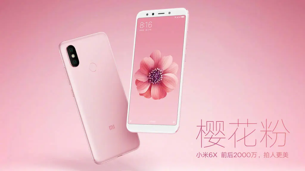 Стали известны цвета смартфона Xiaomi Mi A2