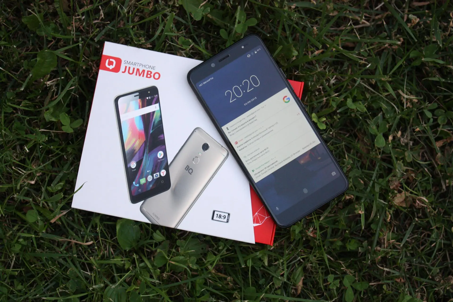 Обзор смартфона BQ Jumbo (BQ-6001L)