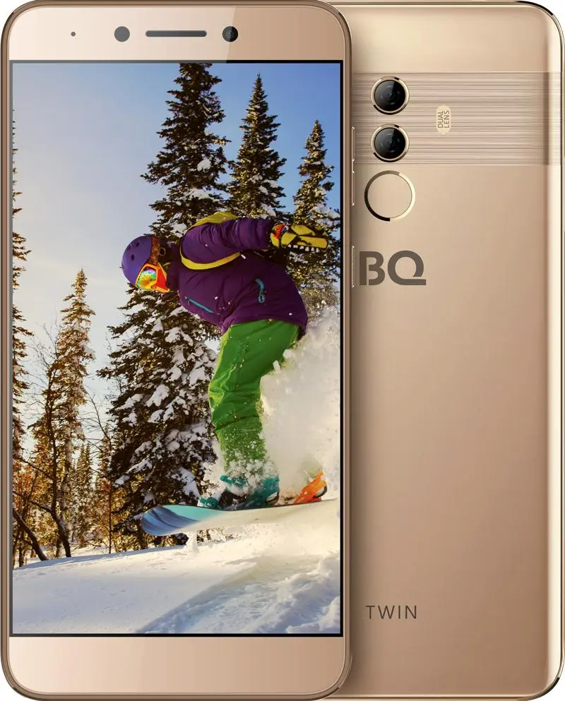 В России появился смартфон BQ Twin (BQ-5516L Twin) за 7990 рублей