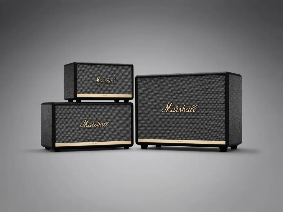 Marshall представила обновлённые акустические системы Acton II, Stanmore II, Woburn II