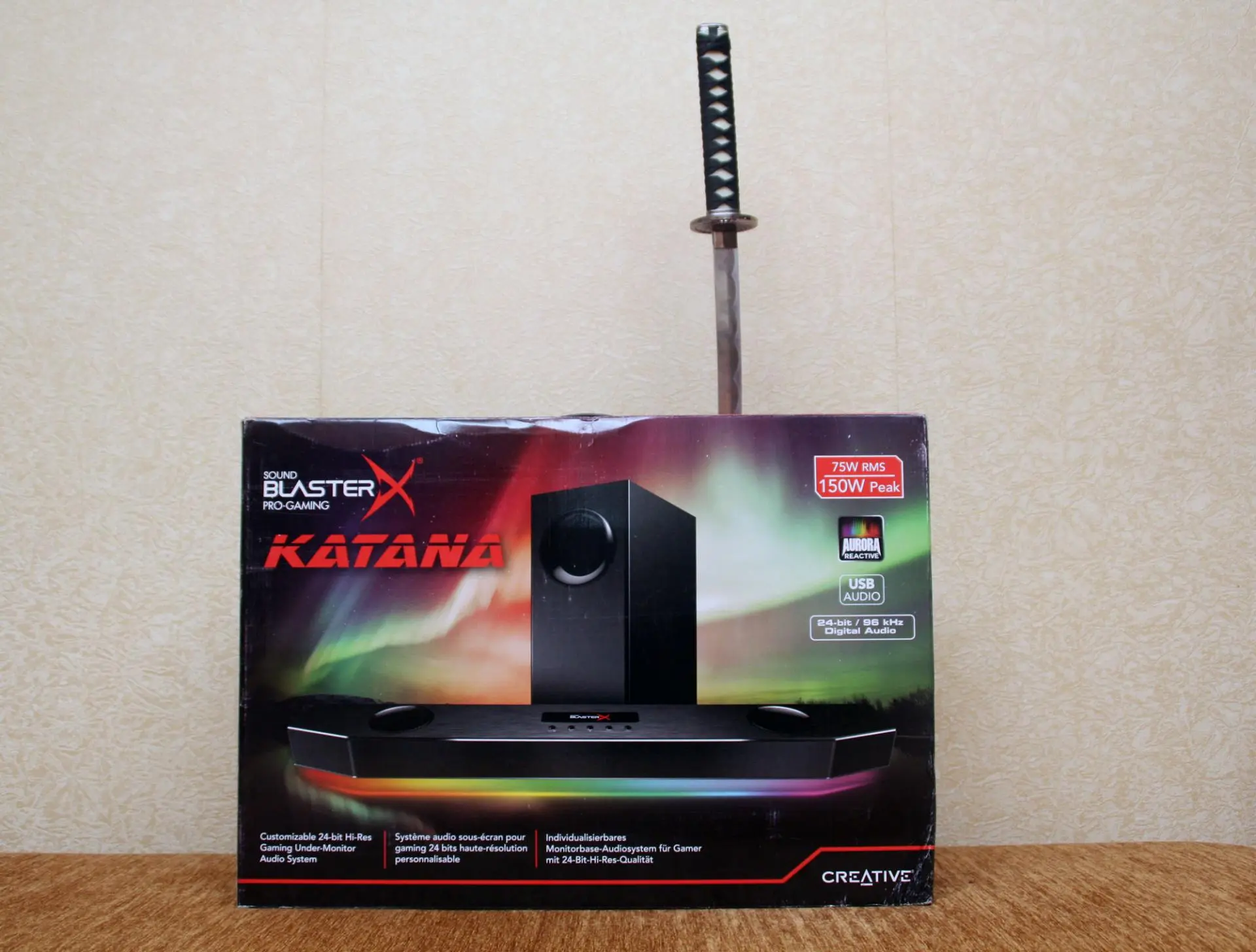 Подробный обзор саундбара Sound BlasterX Katana