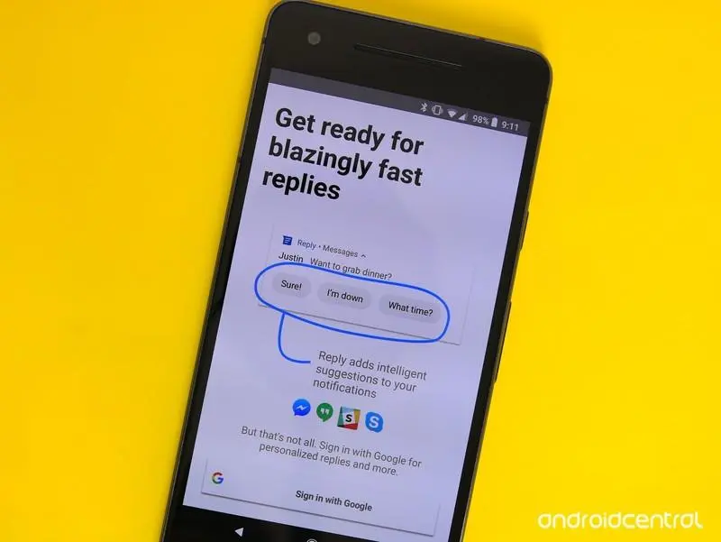 Новое фирменное приложение Google Reply уже в стадии беты