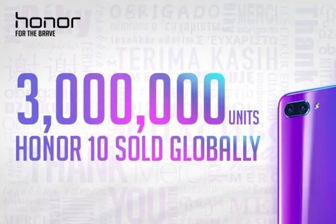 Honor 10 — крутой! 3 миллиона проданных устройств за 2 месяца
