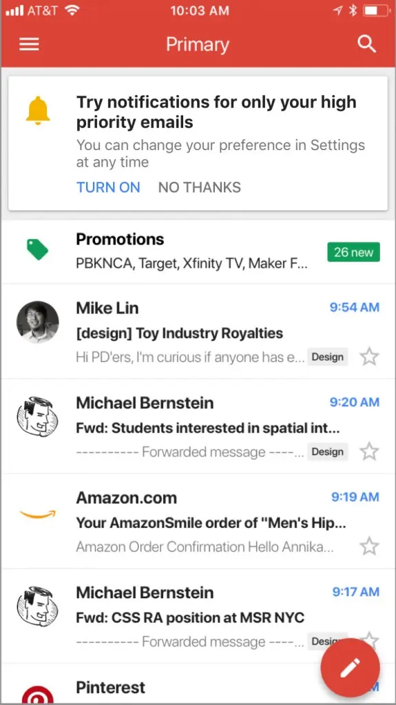 Gmail перестанет беспокоить по пустякам. ИИ поможет