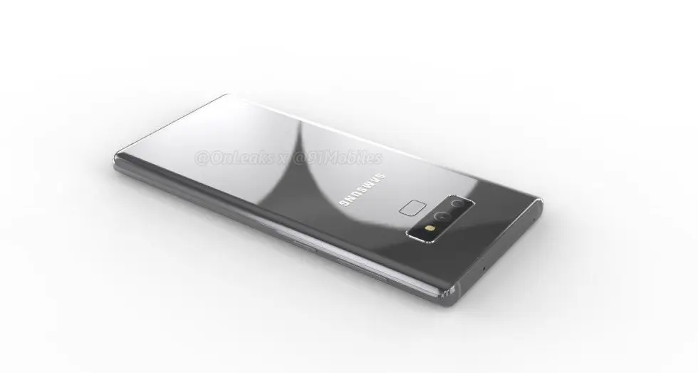 Samsung расположит сканер отпечатков пальцев у&nbsp;Galaxy Note 9 правильно
