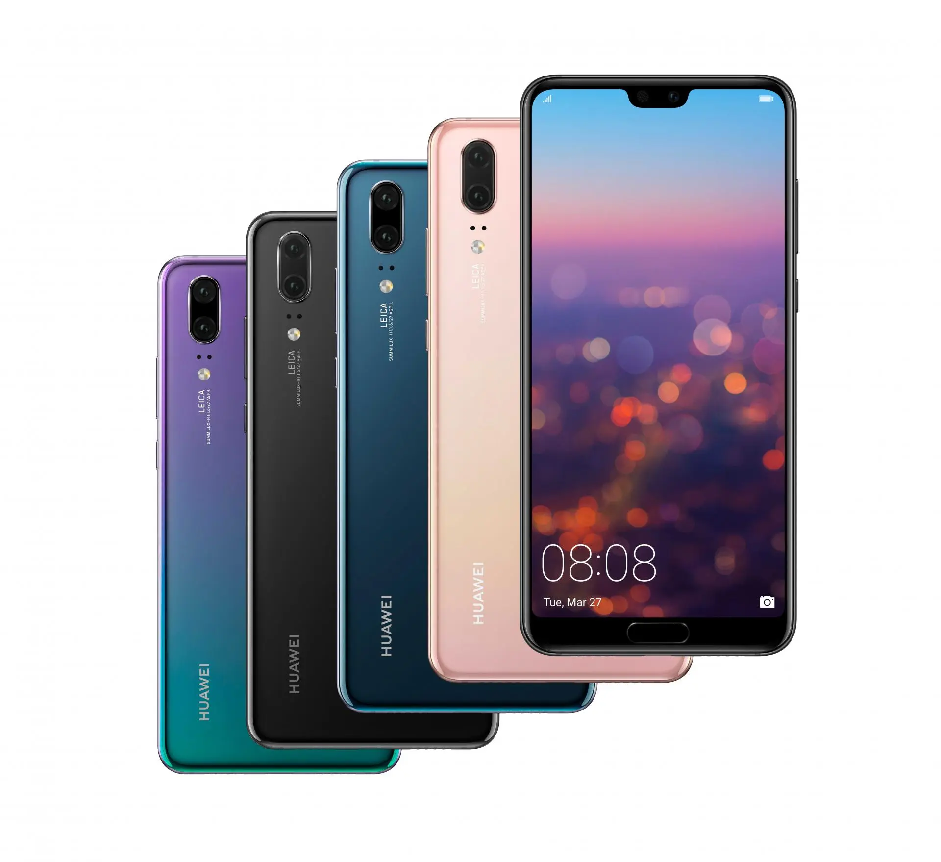 А чёлка у Huawei P20 отключаемая! Смартфон представлен официально