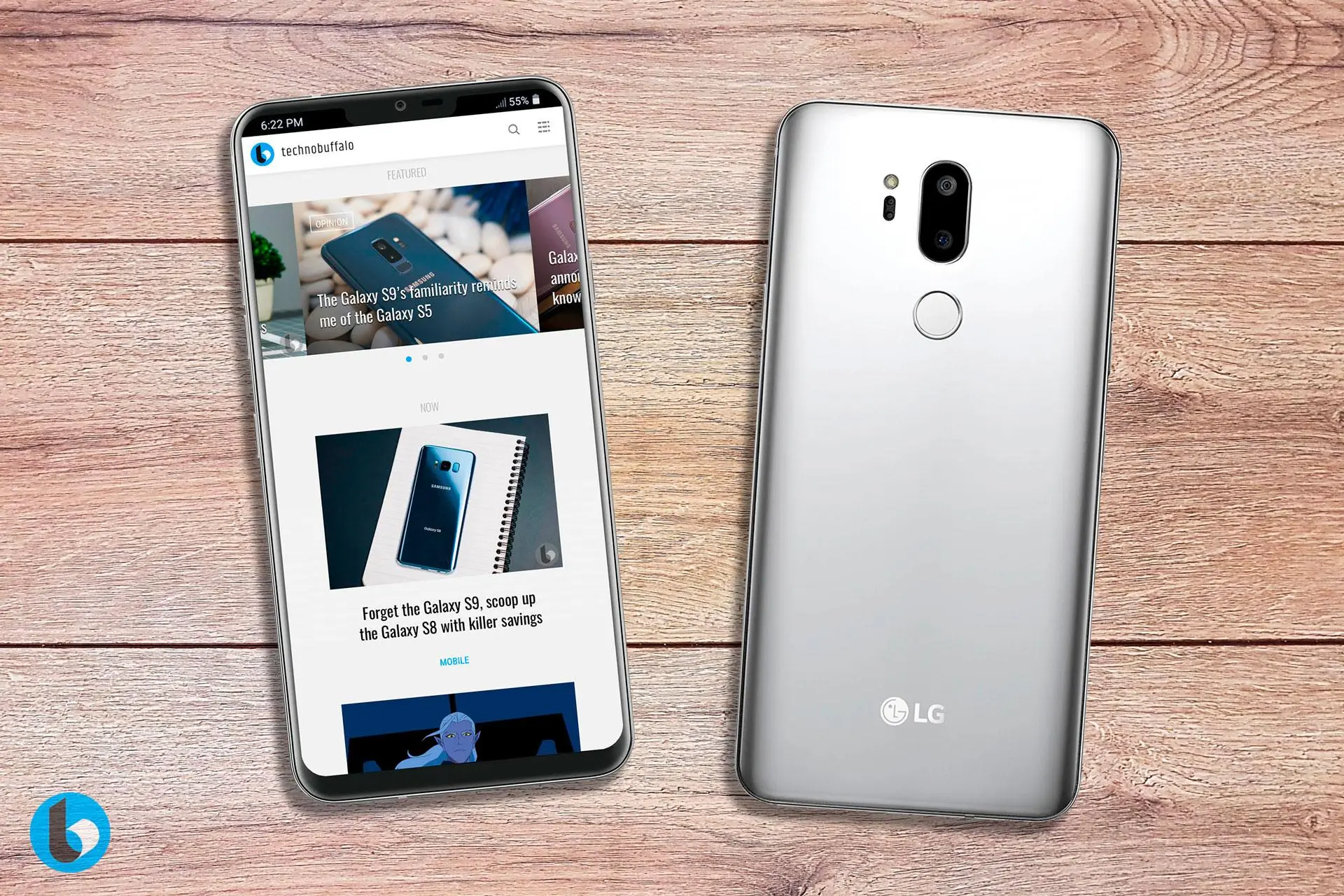 LG G7 будет модным парнем: чёлка и все дела