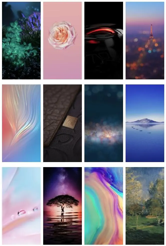 Обои с грядущего Huawei P20 выложены в сеть