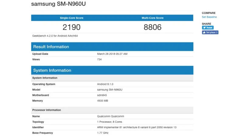 Последняя информация о&nbsp;готовящемся Galaxy Note 9