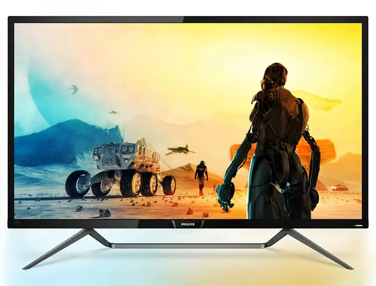 Для работы и&nbsp;развлечений: обзор 43-дюймового монитора Philips Momentum 436M6VBPAB 