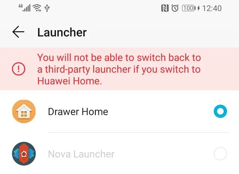 Huawei стала запрещать установку сторонних ланчеров — борется с&nbsp;недобросовестными ритейлерами