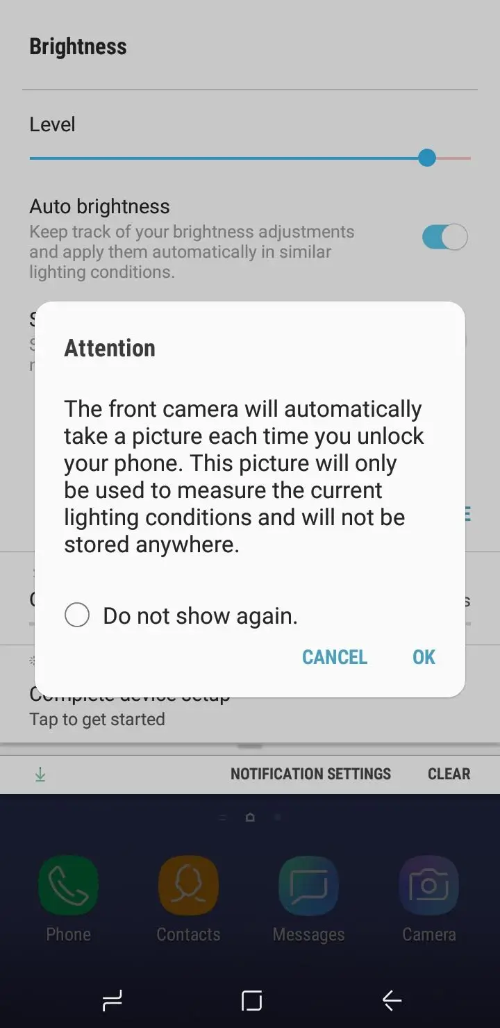 Samsung внедрит адаптивную яркость на дешёвые смартфоны, делая селфи