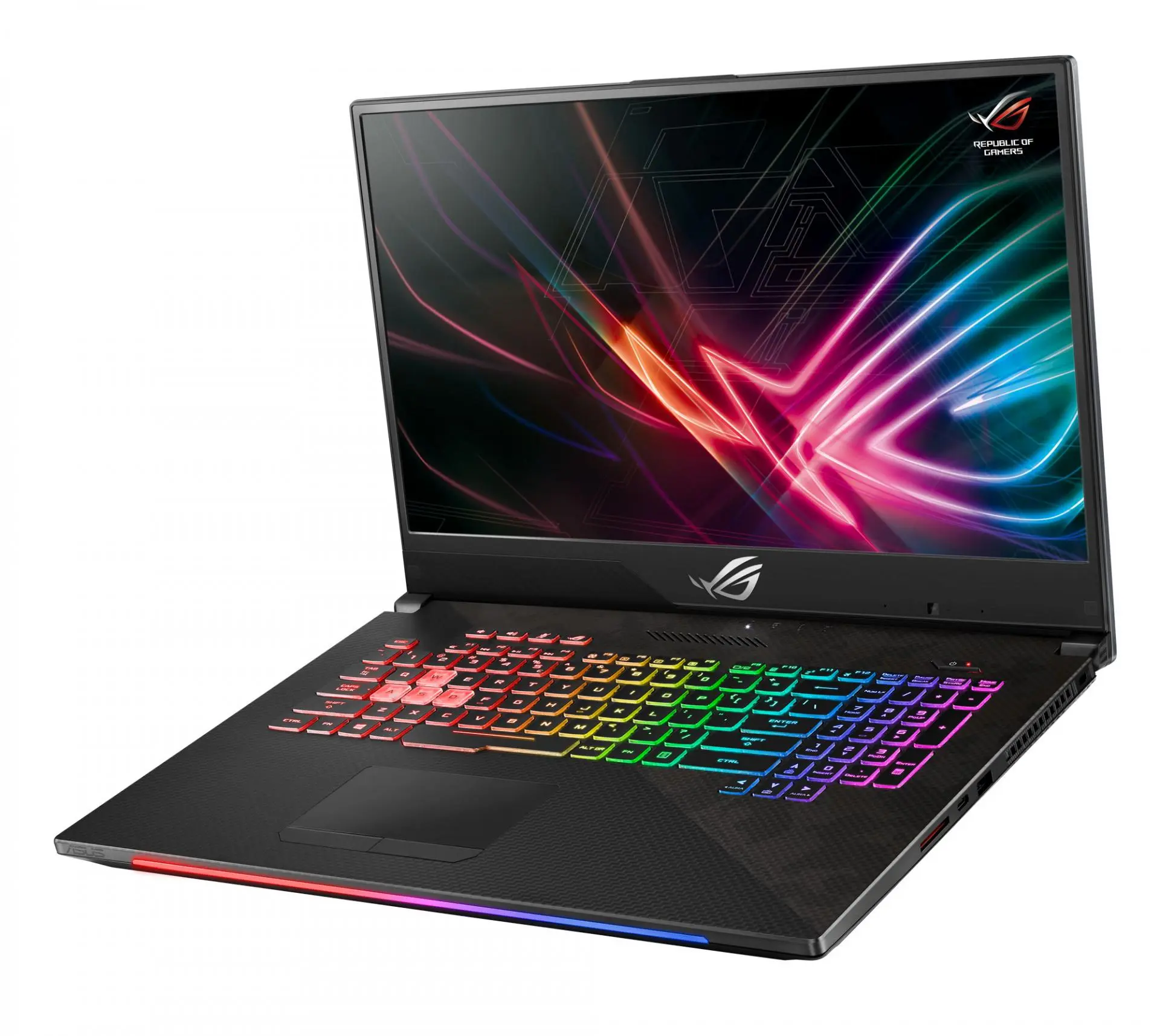Asus Strix SCAR II (GL704) — игровой ноутбук с ультрабыстрым экраном