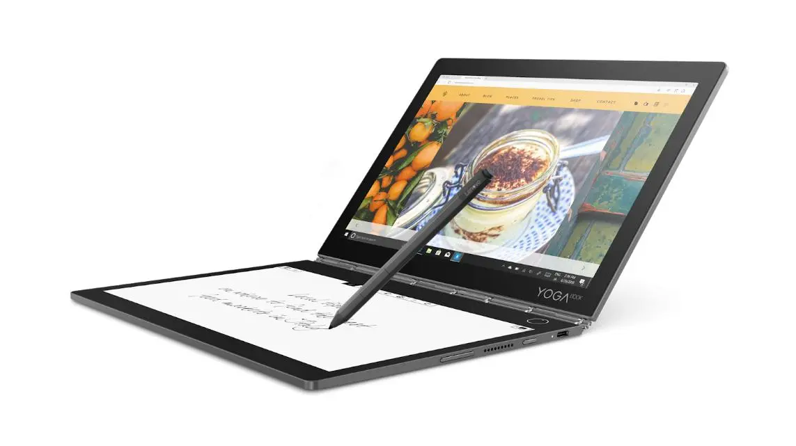 Lenovo Yoga Book C930 получил второй экран с технологией E Ink