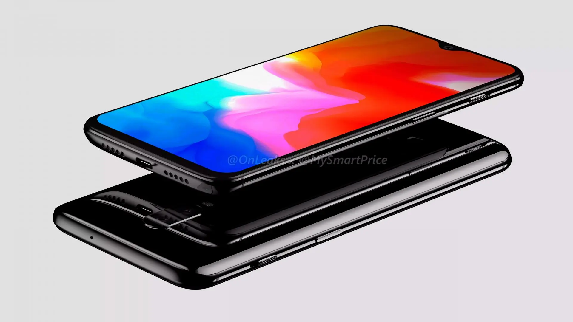 Рендеров OnePlus 6T прибыло. Со всех ракурсов и углов