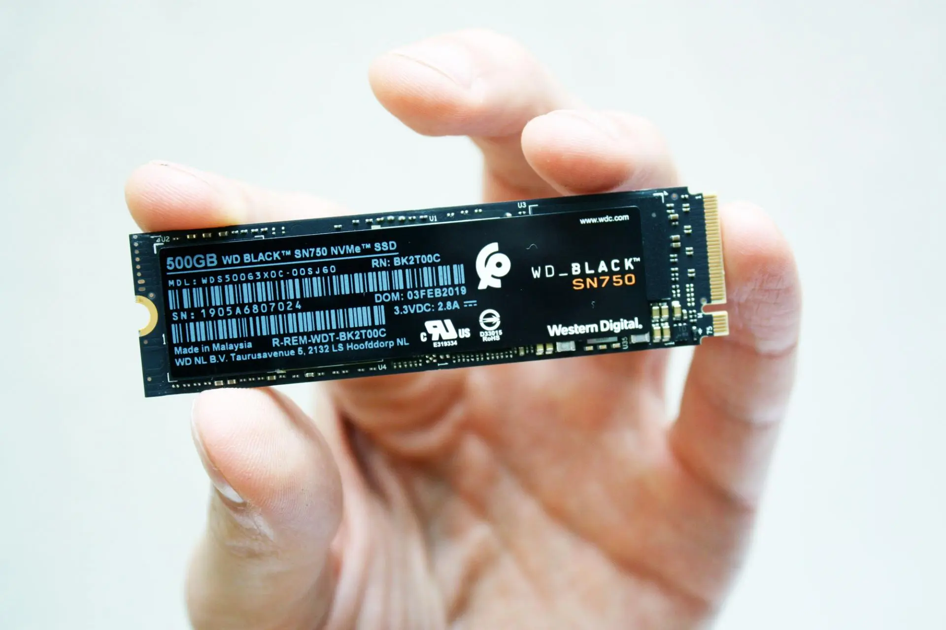Обзор NVMe накопителя Western Digital WD Black NVMe SSD 500 GB (WDS500G2×0C)