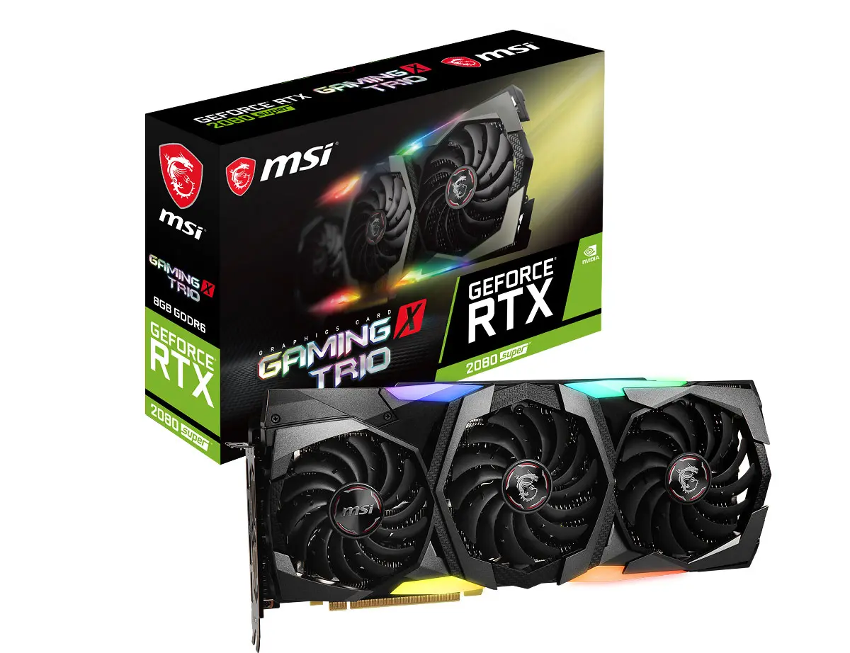 MSI предлагает мощнейшие видеокарты GeForce RTX 2060/2070/2080