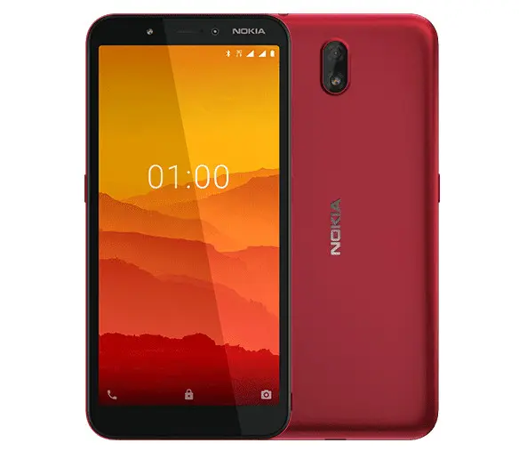 Nokia представила дешёвый смартфон C1 на Android 9 GO Edition