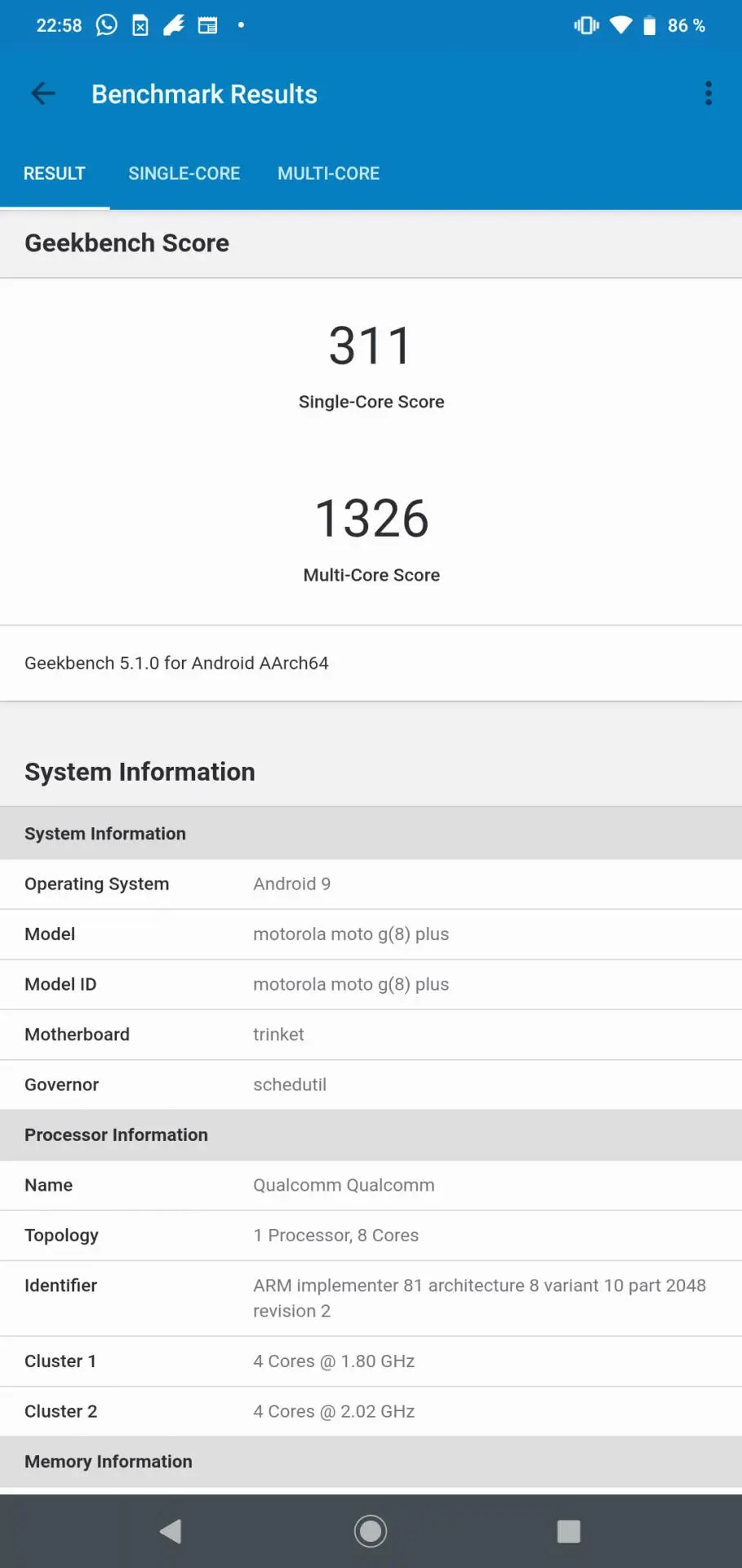 Обзор смартфона Motorola Moto G8 Plus