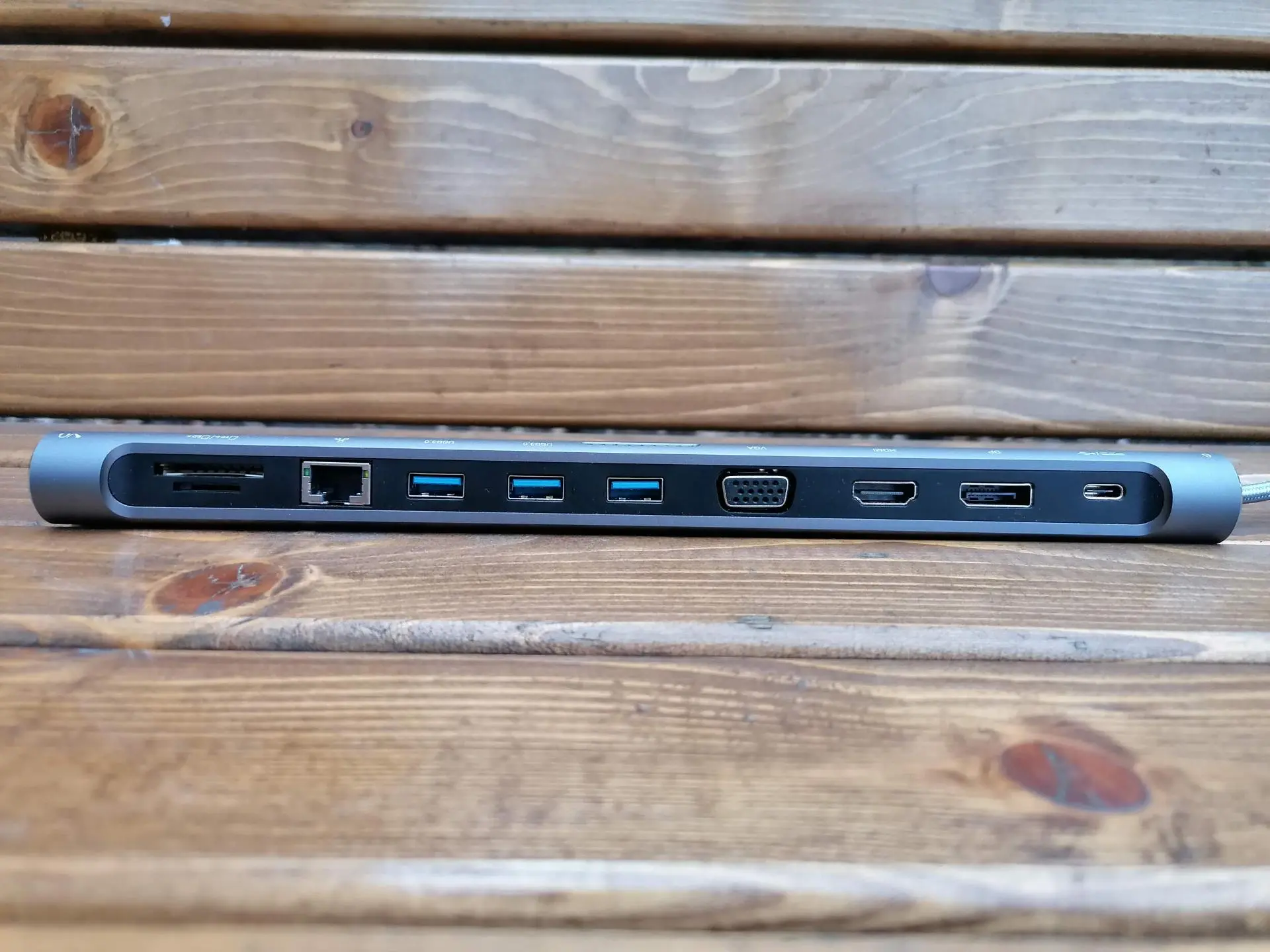 Обзор USB-концентратора Canyon 12-в-1 USB Type C (CNS-HDS09DG)