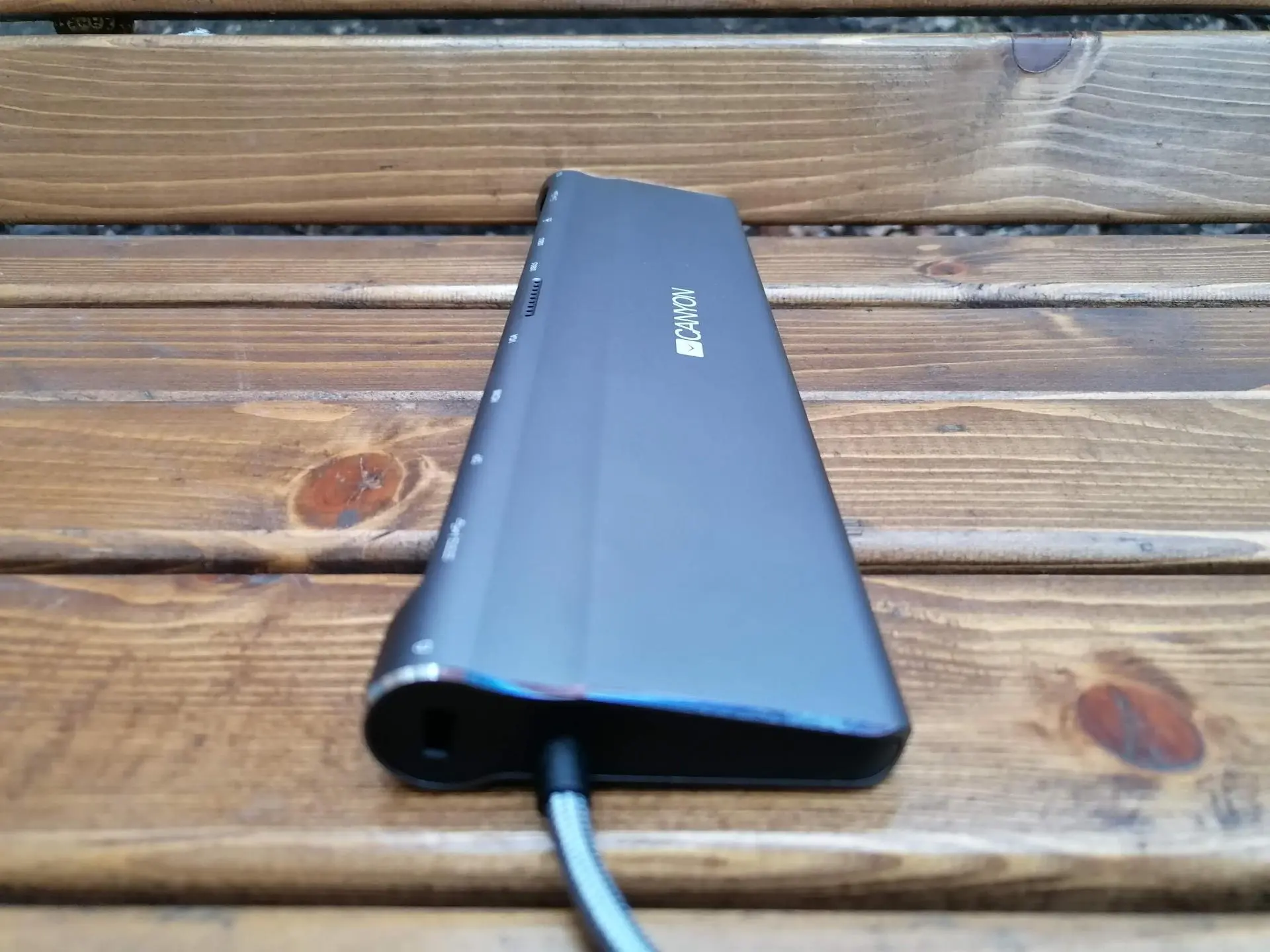 Обзор USB-концентратора Canyon 12-в-1 USB Type C (CNS-HDS09DG)
