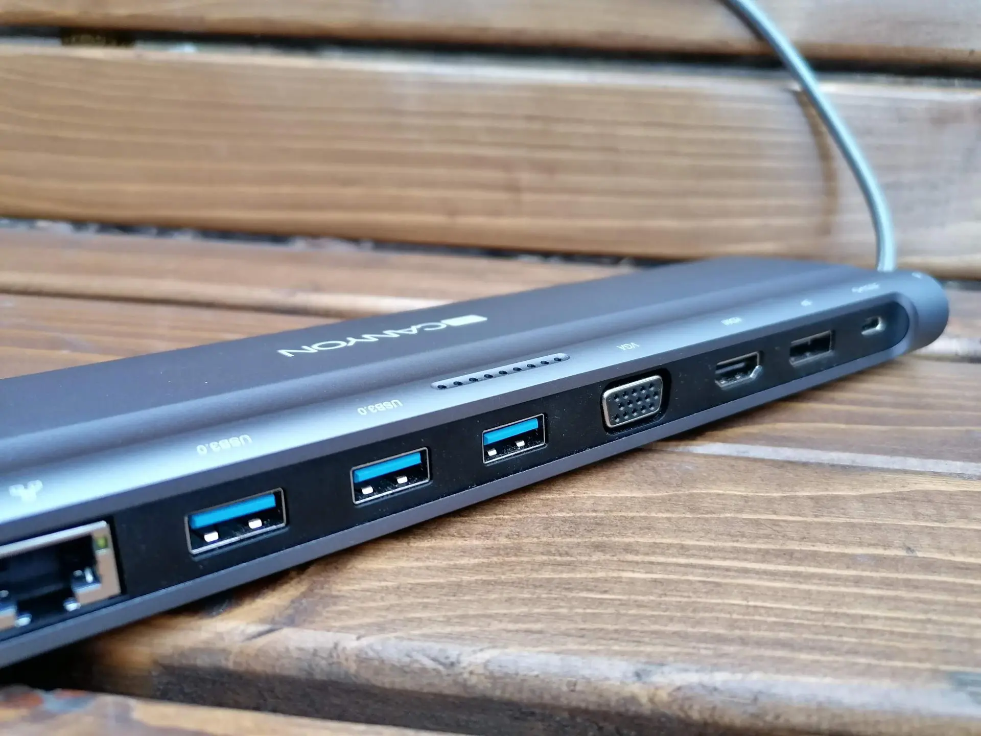 Обзор USB-концентратора Canyon 12-в-1 USB Type C (CNS-HDS09DG)