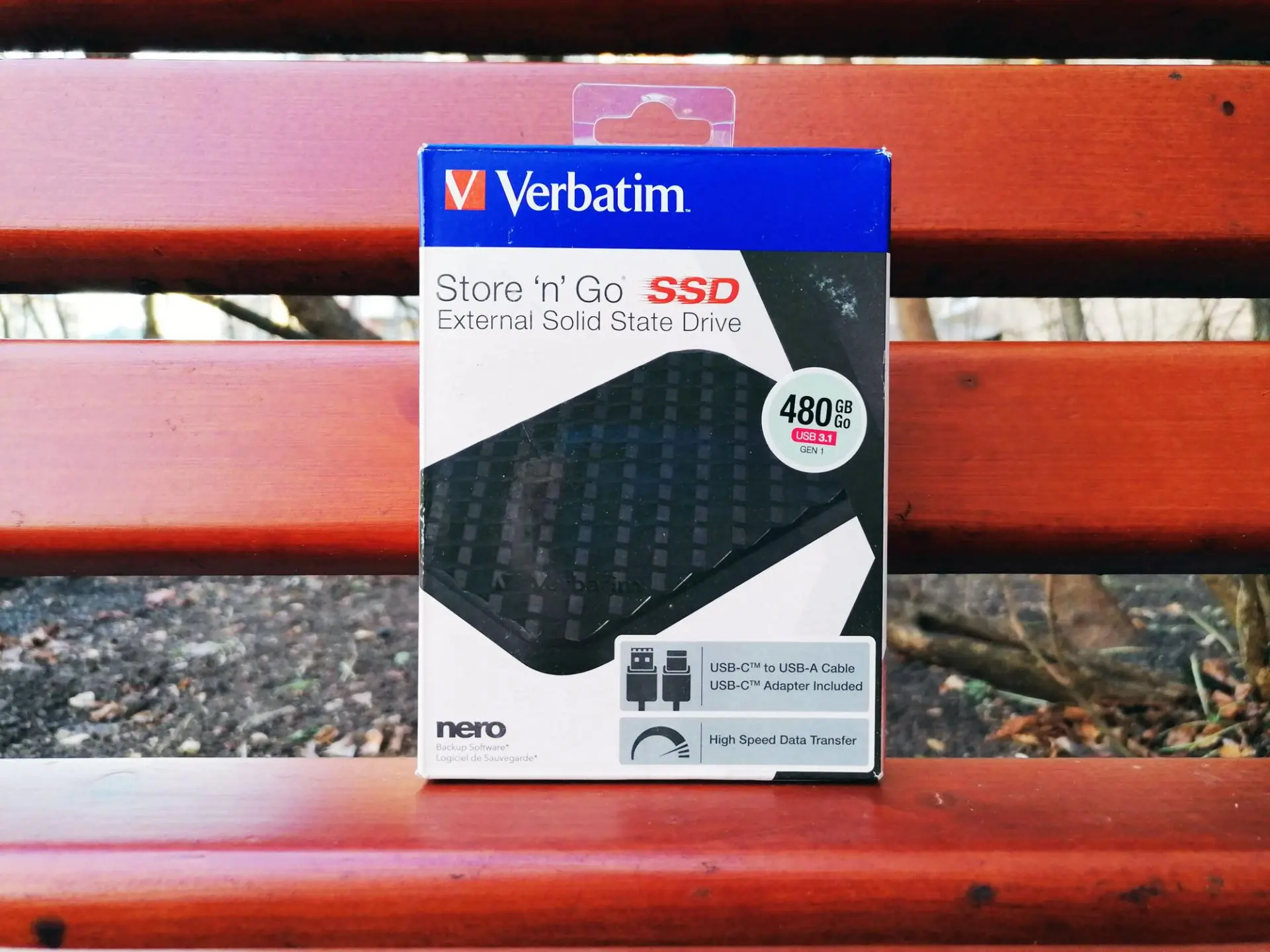 Обзор внешнего SSD Verbatim Store n Go 240 Gb