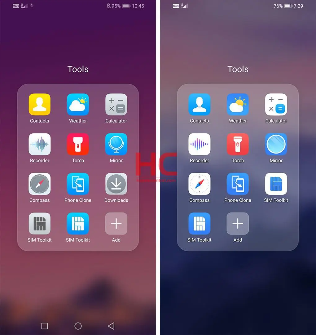 Сравниваем новый интерфейс EMUI 10 и&nbsp;EMUI 9.1. Huawei удалось хорошо?