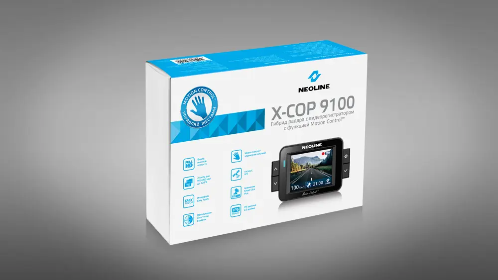 Обзор гибрида&nbsp;радар-детектора и&nbsp;регистратора&nbsp;Neoline X-COP 9100