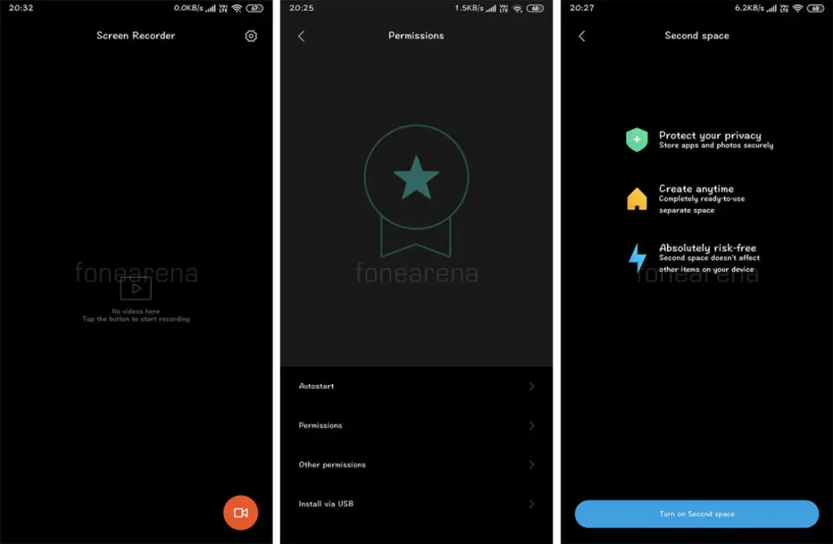 В Xiaomi MIUI 10 появилась тёмная тема оформления