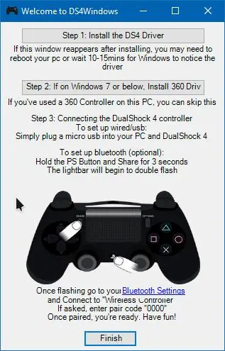 Как подключить контроллер от&nbsp;PS4 к&nbsp;PC?