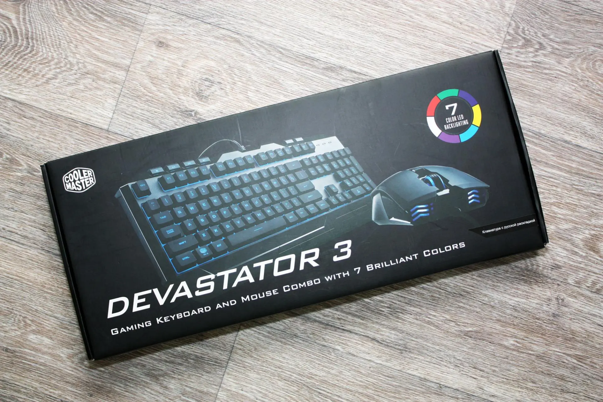 Обзор комплекта из клавиатуры и мыши Cooler Master Devastator 3 Combo Black USB