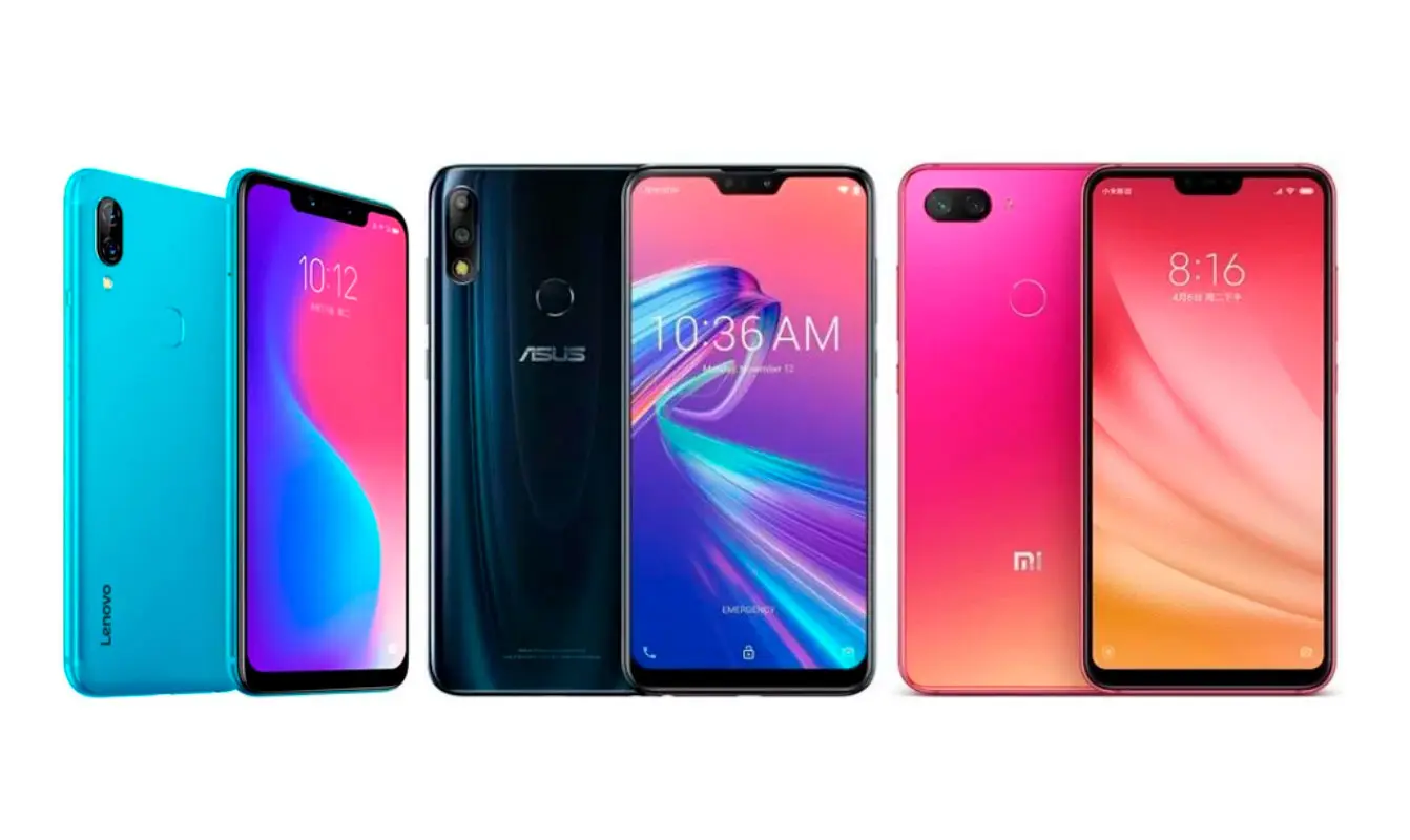 Сравним смартфоны: Lenovo S5 Pro GT, Zenfone Max Pro (M2), Xiaomi Mi 8 Lite