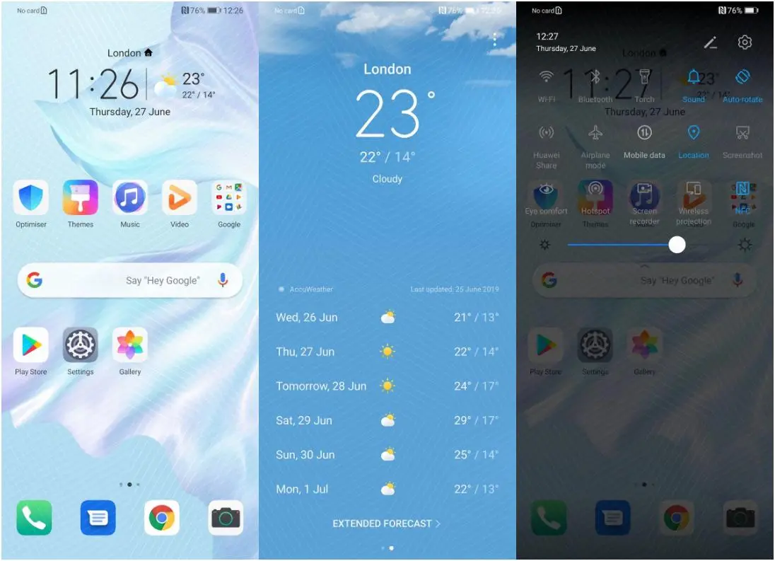 Как будет выглядеть EMUI 10 от Huawei?