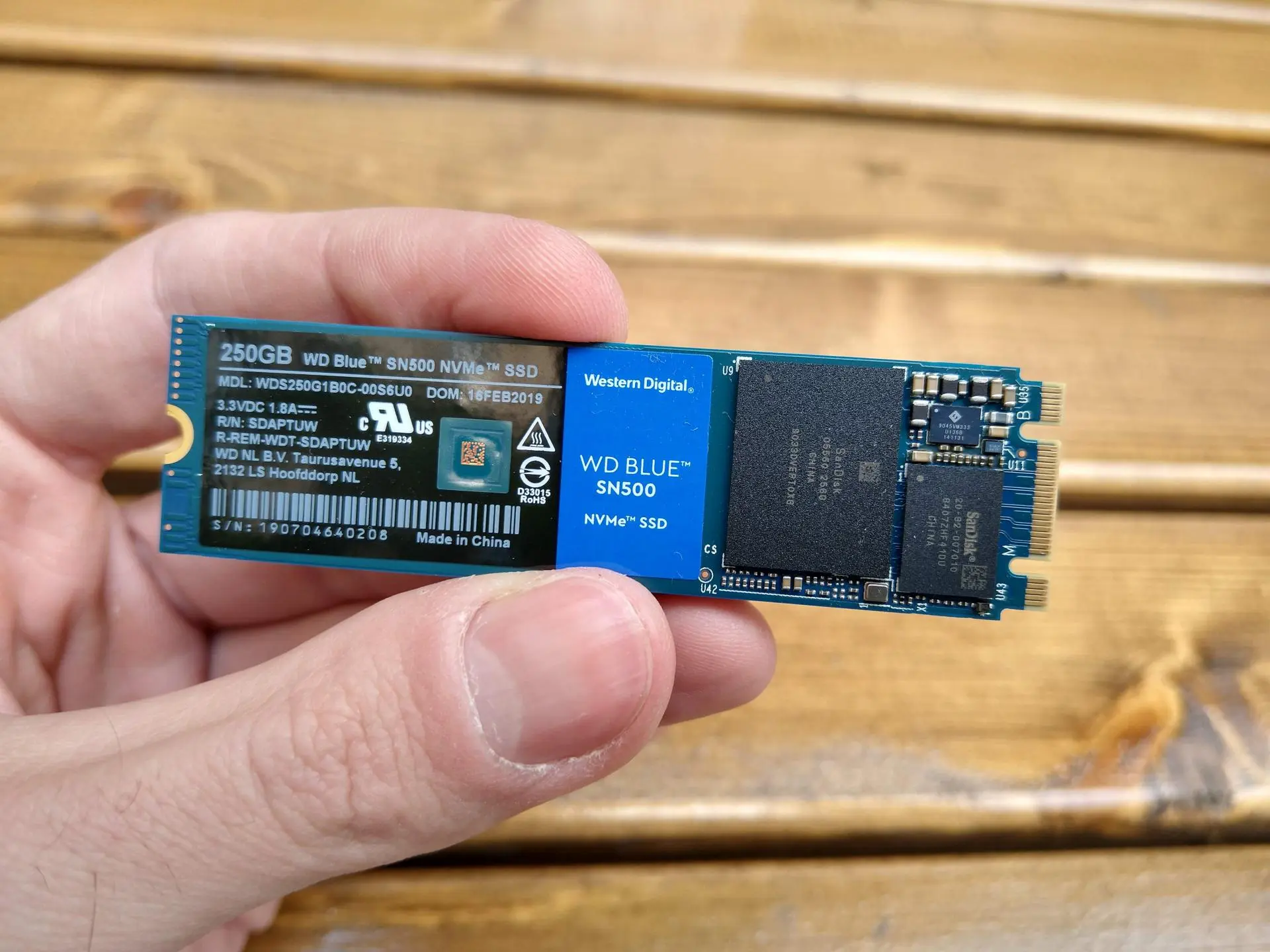 Обзор твердотельного накопителя Western Digital Blue SN 500 NVMe